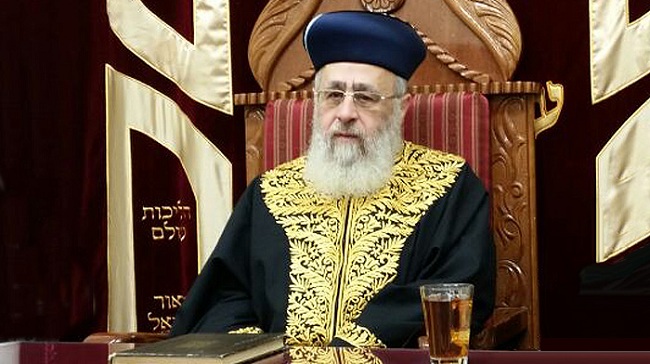 صفعة مبكرة..زعيم شاس الروحي: نتنياهو كذاب ولا يمكن الاعتماد عليه وربما ندعم آيزنكوت