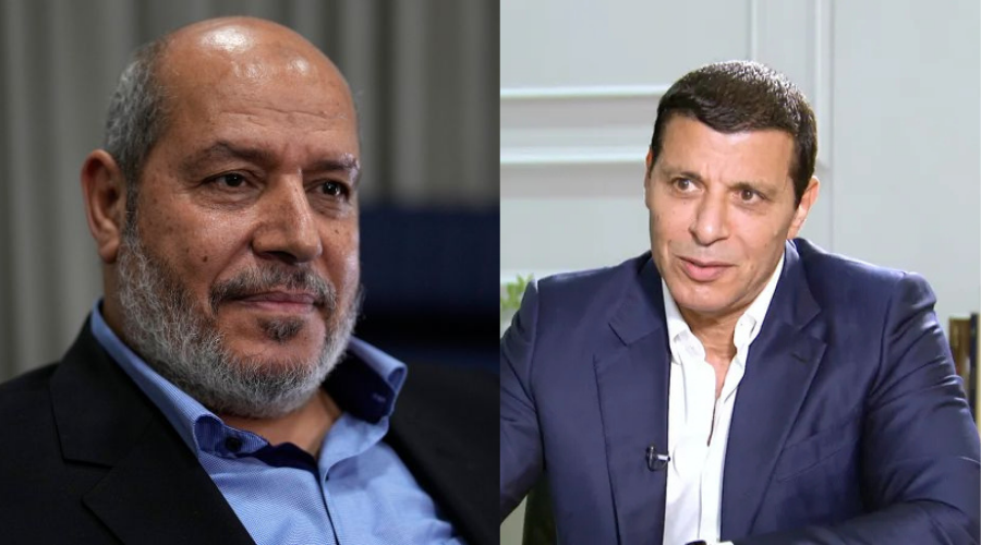 الحية يلتقي  دحلان لبحث ترتيب "البيت الفلسطيني" وفق الشراكة والديمقراطية