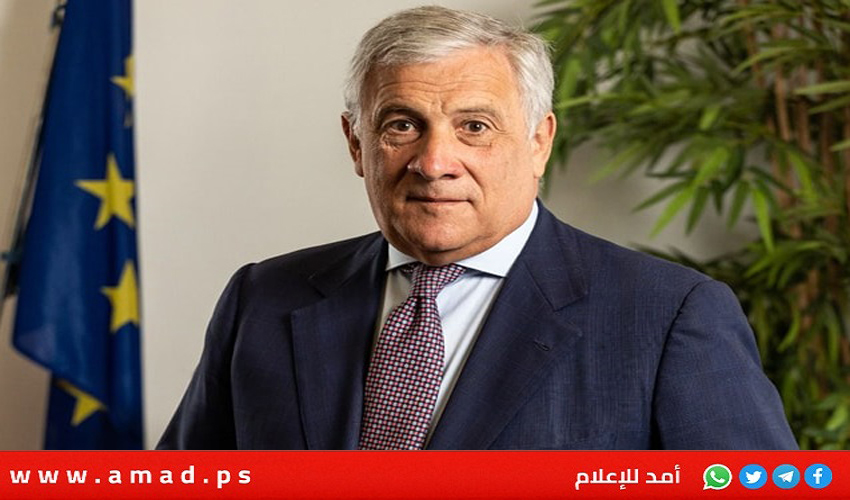 وزير خارجية إيطاليا يدين عنف المستوطنين وتصريحات بن غفير..ويؤكد دعم روما لدولة فلسطينية
