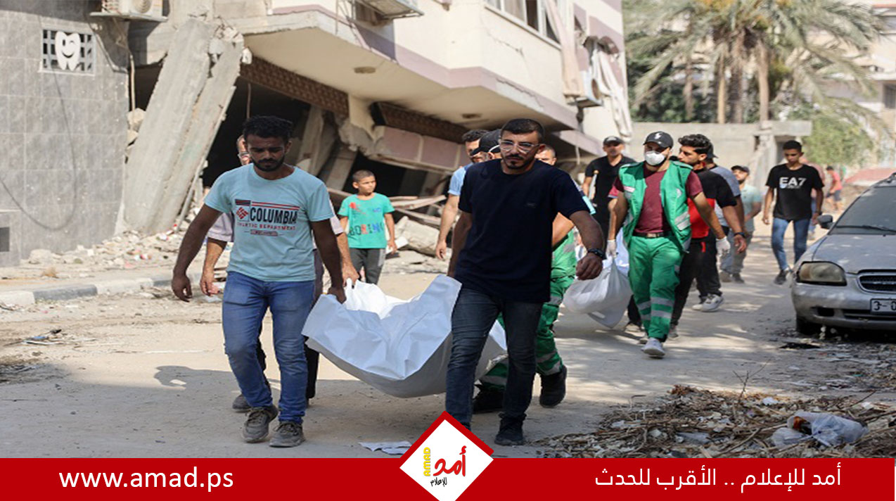 غزة.. الدفاع المدني ينتشل 18 شهيداً من تحت أنقاض منزل عائلة كرم في شارع الصناعة