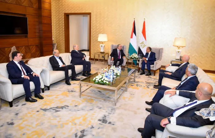 مصر وفلسطين تبحثان التطورات الخطيرة في الضفة الغربية والوضع الكارثي في قطاع غزة