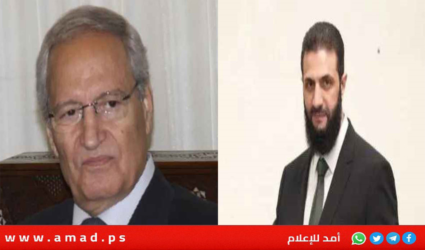 في مفاجأة سياسية..الشرع يلتقي فاروق الشرع أحد أبرز رموز نظام الأسد