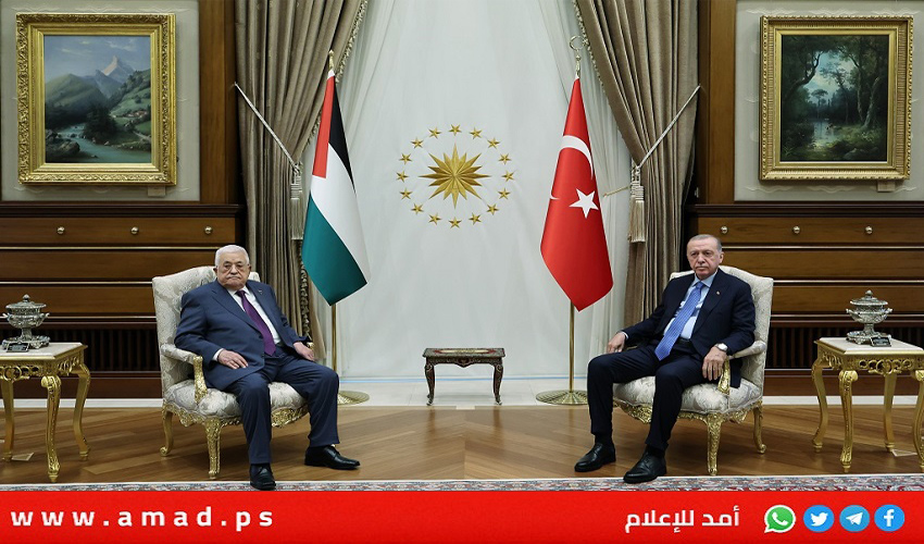 خلال لقاء أردوغان..عباس يطالب بتطبيق قرارات الشرعية الدولية على دولة الاحتلال