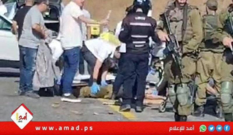 محدث.. قتيل وإصابات بجيش الاحتلال في عملية دهس برام الله واعدام المنفذ- فيديو