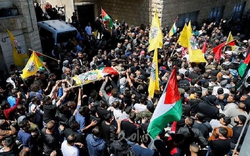 فلسطين تُشيع جثامين أربعة شهداء ارتقوا بأقل من 24 ساعة برصاص قوات الاحتلال - صور