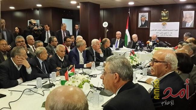 البيان الختامي للجنة التحضيرية للوطني يؤكد على انهاء الانقسام وتشكيل حكومة وحدة