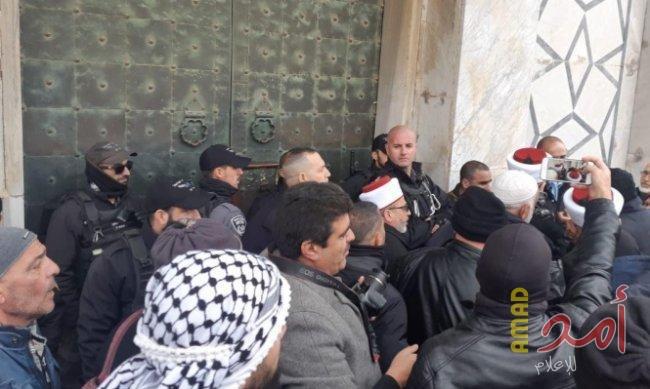 أوقاف القدس تستنكر اعتقال جيش الاحتلال لحراس الأقصى