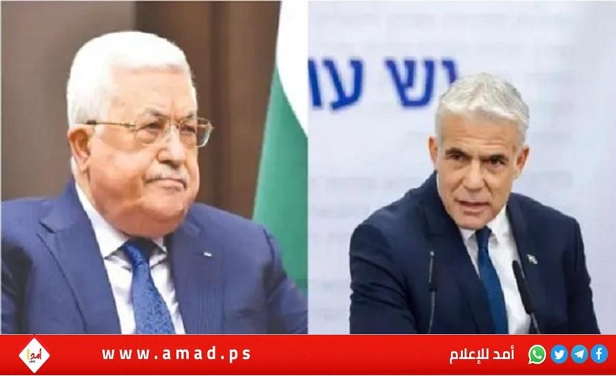 شولتز يدين في اتصال مع لابيد تصريحات محمود عباس