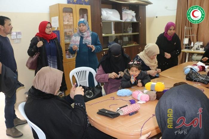 استقبال وفد من البعثة الإسبانية "الشرق الأوسط"  في مركز صحة المرأة