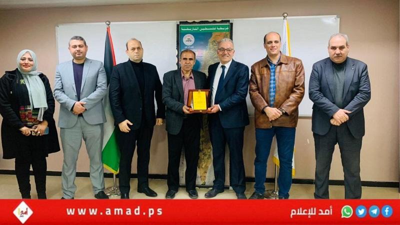 غزة: الغرفة التجارية تستقبل "وفداً" من نقابة الصحفيين