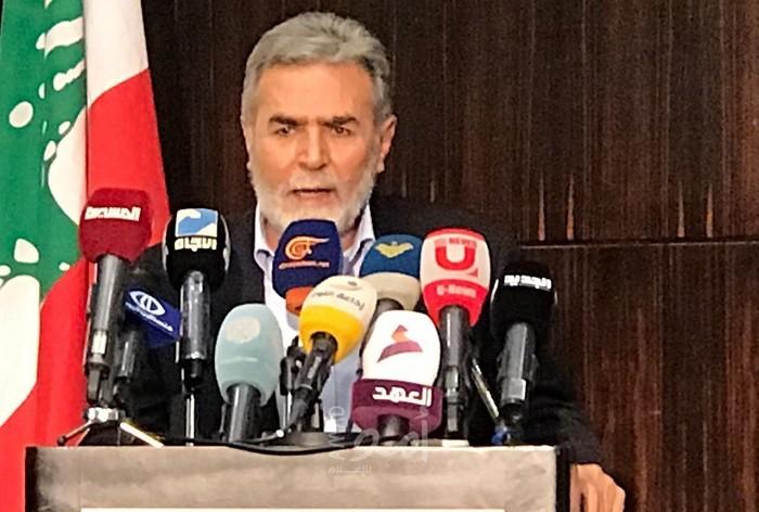 بالصور.. النخالة: نرفض كافة المؤامرات لتقديم فلسطين كاملة للمشروع الإسرائيلي