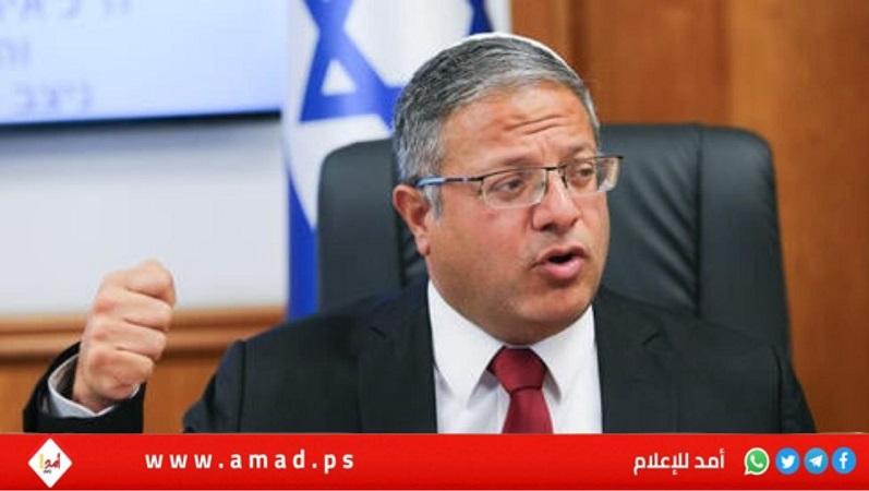 بن غفير يدعو غالانت إلى إعلان الحرب على لبنان