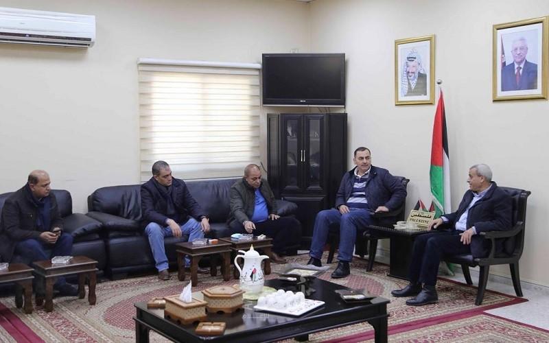 قلقيلية: المحافظ يلتقي وفدا من غرفتي تجارة محافظة رام الله وقلقيلية