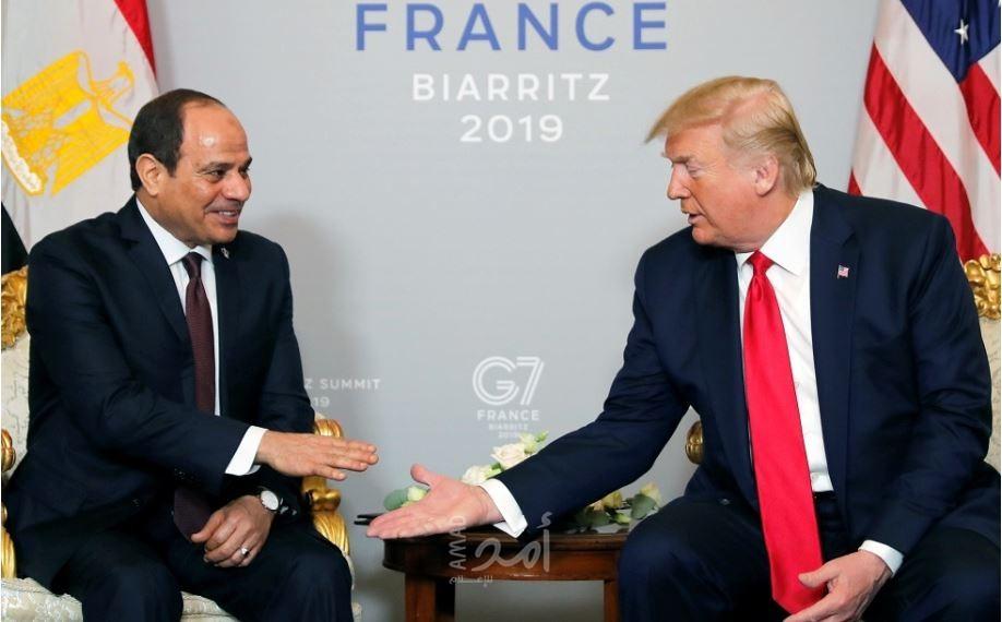 وقف المعونة العسكرية الأمريكية لمصر مستبعد رغم تصريحات ترامب 