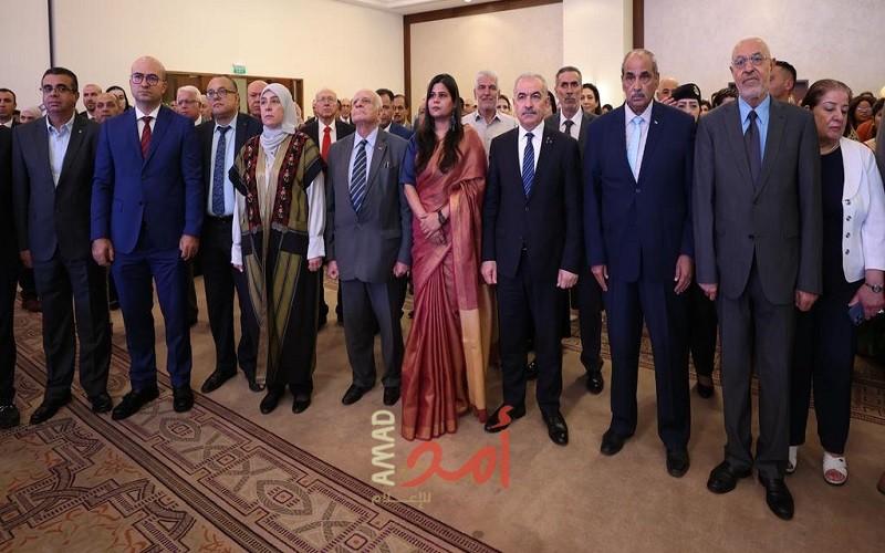 اشتية: علاقتنا مع الهند تاريخية من أجل الحرية والاستقلال