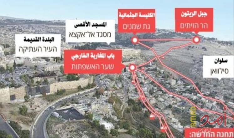 بالصور.. القطار الهوائي "التلفريك" سلاح إسرائيل لتهويد مدينة القدس والمسجد الأقصى