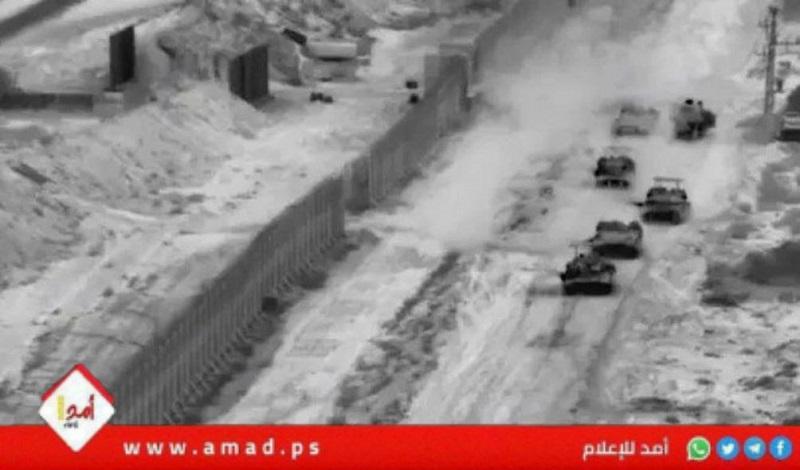 جيش الاحتلال يعلن انتهاءه من شق طريق يقسم قطاع غزة إلى نصفين