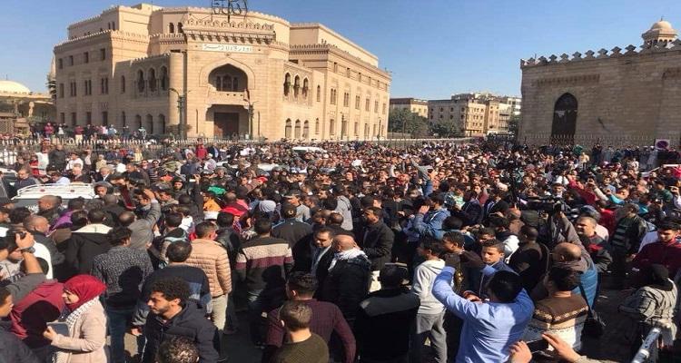 تظاهرات في مدن مصرية احتجاجا على قرار ترامب حول  القدس