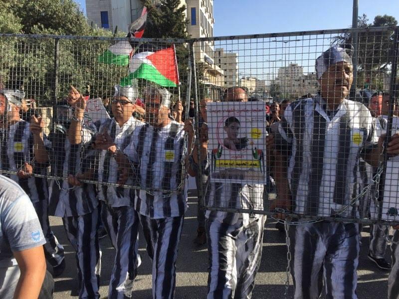 إصابة عشرات المواطنين و 3 صحفيين في مواجهات مع جيش الاحتلال  شمالي بيت لحم..صور وفيديو