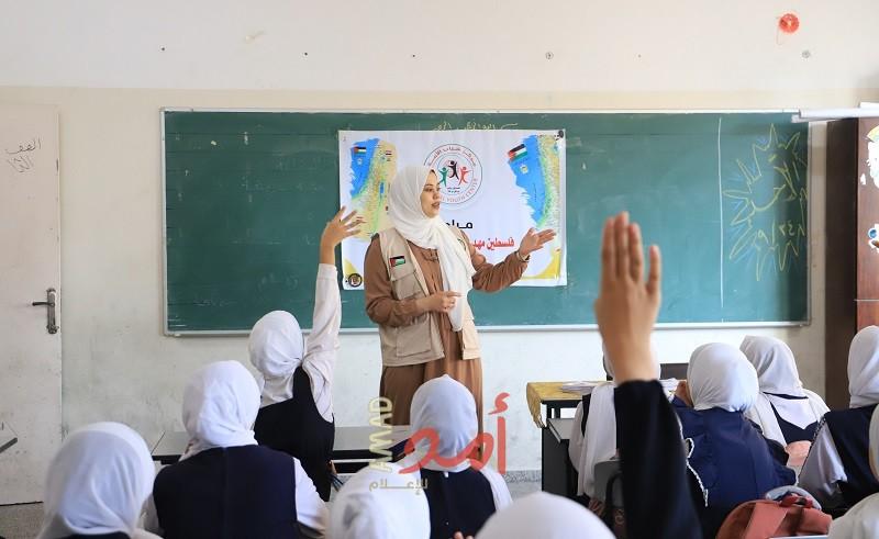 خانيونس: شباب الأمة يواصل مبادرة "فلسطين مهد الأنبياء وأرض العلماء"