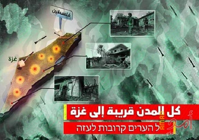 إسرائيل تعترف بإصابة صواريخ غزة لـ 317 منزلا و81 سيارة