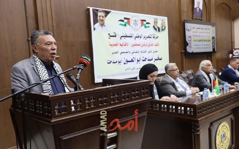 حلس: صخر أبو العون كان نموذجاً للصحفي الفلسطيني الملتزم