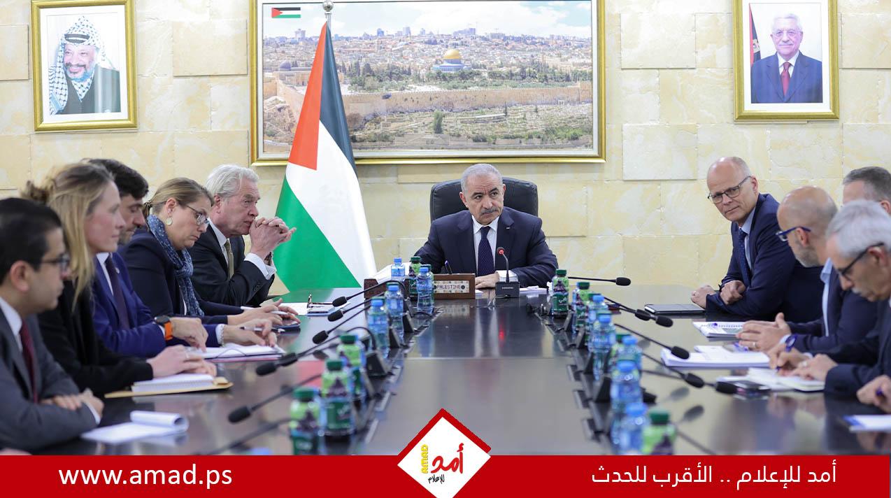 اشتية: غزة بحاجة إلى خطة "مارشال" تشمل الإغاثة والإعمار والإنعاش الاقتصادي
