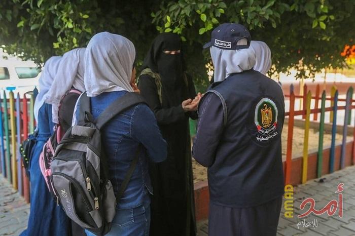 بالصور.. داخلية غزة تؤمن سير امتحانات الثانوية العامة "إنجاز 2018"