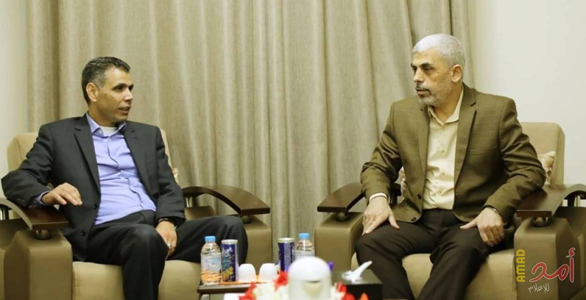 خلال لقاء اللواء عبد الخالق.. السنوار: لن نسمح لقوات الاحتلال بتكرار الاعتداء على غزة