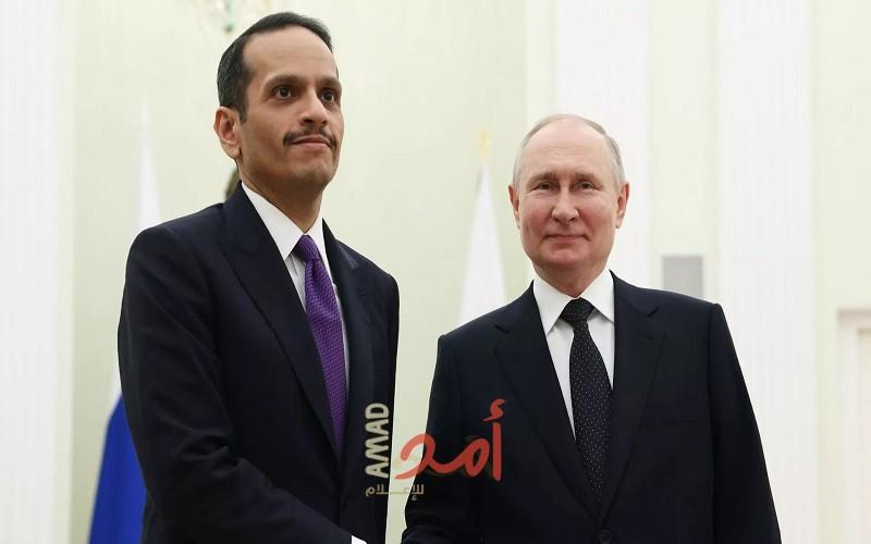 بوتين يعقد اجتماعا مع رئيس الوزراء القطري لبحث العلاقات الثنائية