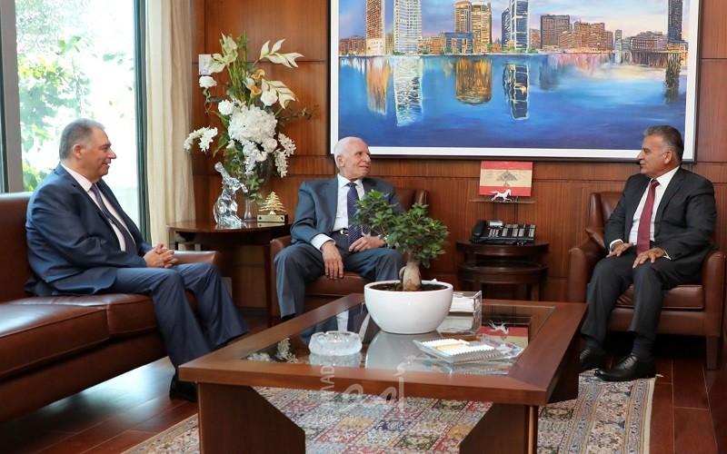 الأحمد يبحث مع المدير العام للأمن العام اللبناني أوضاع المخيمات