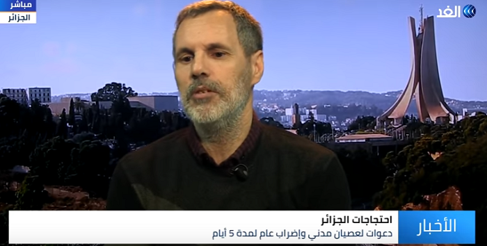 بالفيديو – " أوانوغان": من السابق لأوانه الحديث عن عصيان مدني في الجزائر