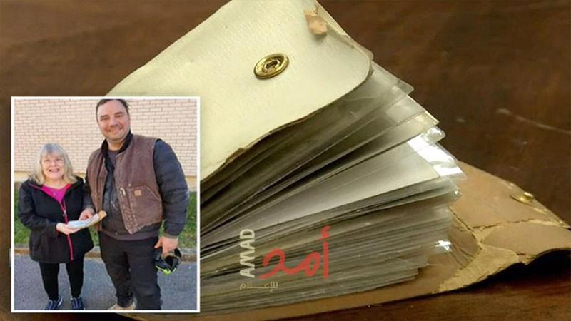 أمريكية تعثر على محفظتها بعد 50 عامًا من فقدها