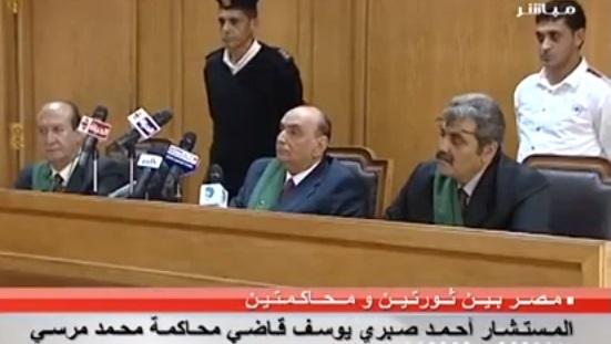 من هو قاضي محاكمة محمد مرسي؟