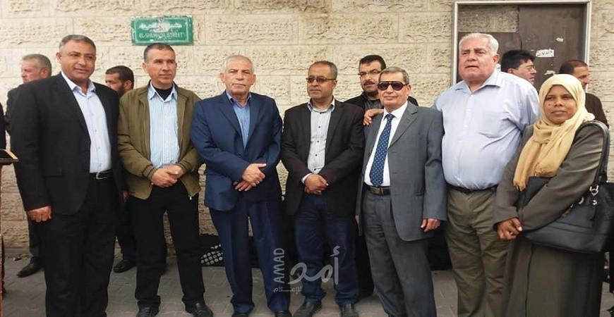 النضال الشعبي تشارك فى الاعتصام الأسبوعي تضامناً مع الأسرى في السجون الإسرائيلية