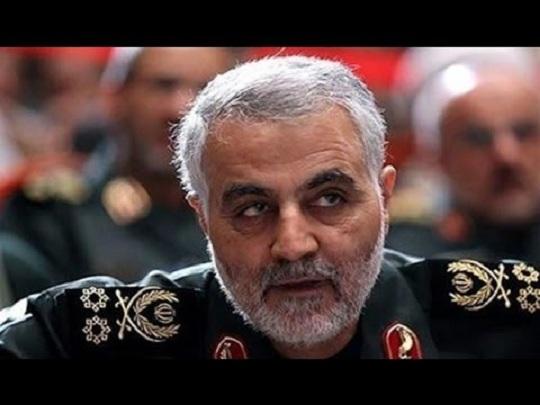 سليماني القائد بالحرس الثوري الايراني يصل كردستان