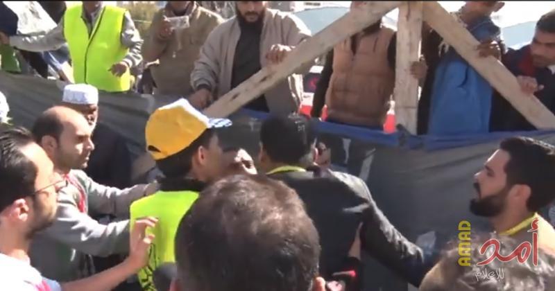 بالفيديو والصور: أمن مهرجان السرايا بــ "غزة" يعتدي على صحفيين ومواطنين