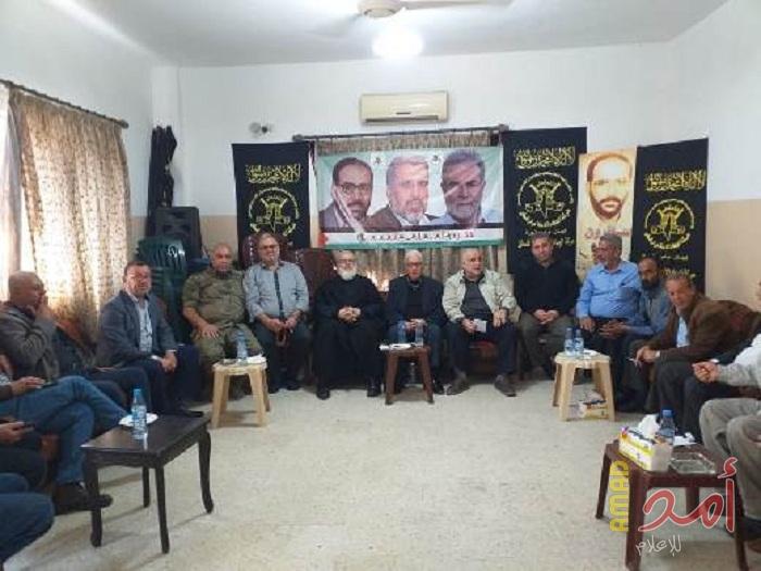 القيادة السياسية الفلسطينية الموحدة في منطقة صيدا تؤكد على أمن مخيم عين الحلوة