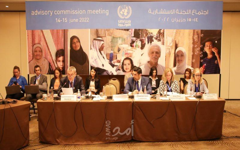 اللجنة الاستشارية للأونروا تزور لبنان في خضم أزمة اقتصادية مدمرة