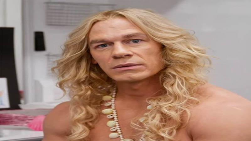جون سينا بـ شعر أصفر في الفيلم الجديد Barbie