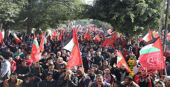 بالصور ..ذكرى الانطلاقة الـ50 للجبهة الشعبية