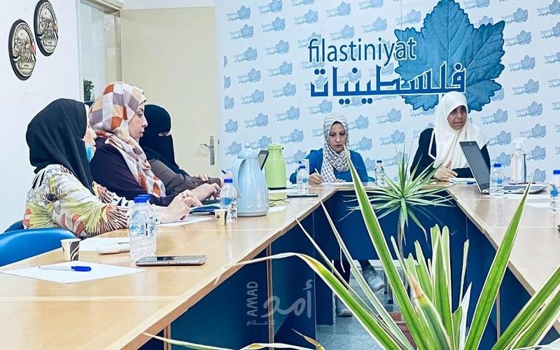 نادي الإعلاميات يعقد  جلسة حوارية  الحريات الإعلامية في قطاع غزه وحمايتها