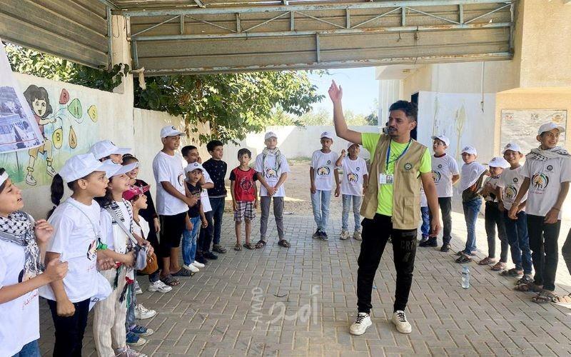 مركز شباب الأمة ينفذ يوم تربوي ترفيهي في مدرسة الصديق النموذجية للبنين