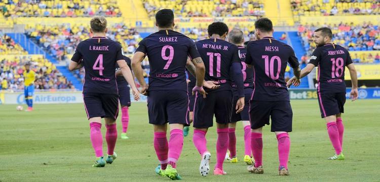 بالفيديو.. برشلونة يواصل انتصاراته باكتساح لاس بالماس