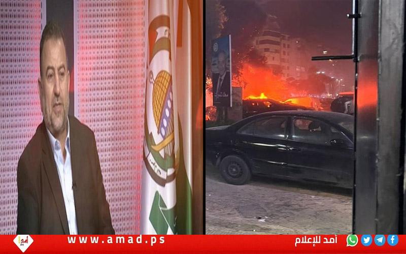فيديو يظهر لحظة استهداف صالح العاروري في بيروت