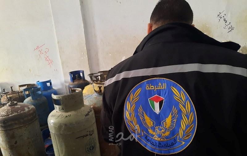 "مباحث حماس" تُصادر جهازين لتعبئة الغاز من نقاط عشوائية وسط الأحياء السكنية في غزة
