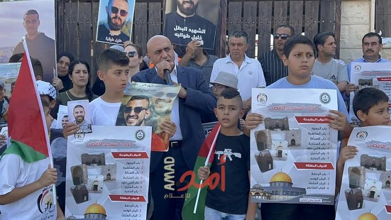 جنين: وقفة إسناد للأسرى وللمطالبة بالإفراج عن جثامين الشهداء المحتجزة