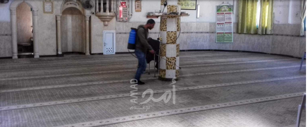 أوقاف حماس:  قرار اغلاق المساجد مازال مستمرا في غزة