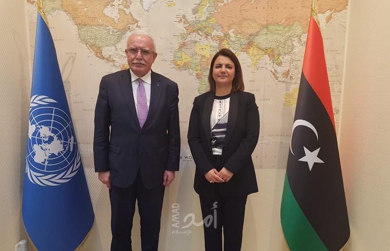 المالكي يلتقي نظيرته الليبية