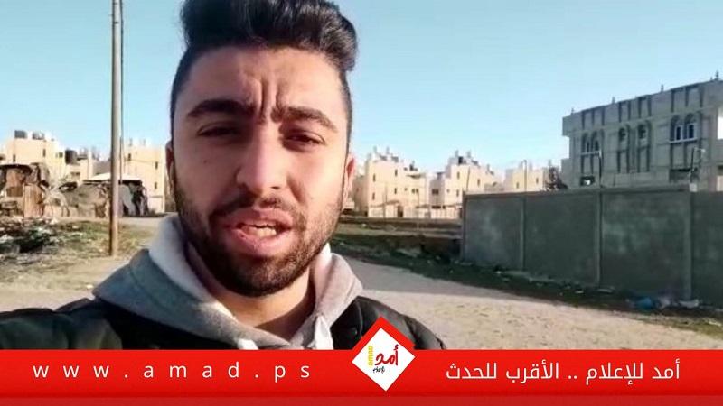 غرة: "محمد نصر" يهدد باعتصام مفتوح في حال عدم توفير فرص عمل لمواليد الـ(90)- فيديو